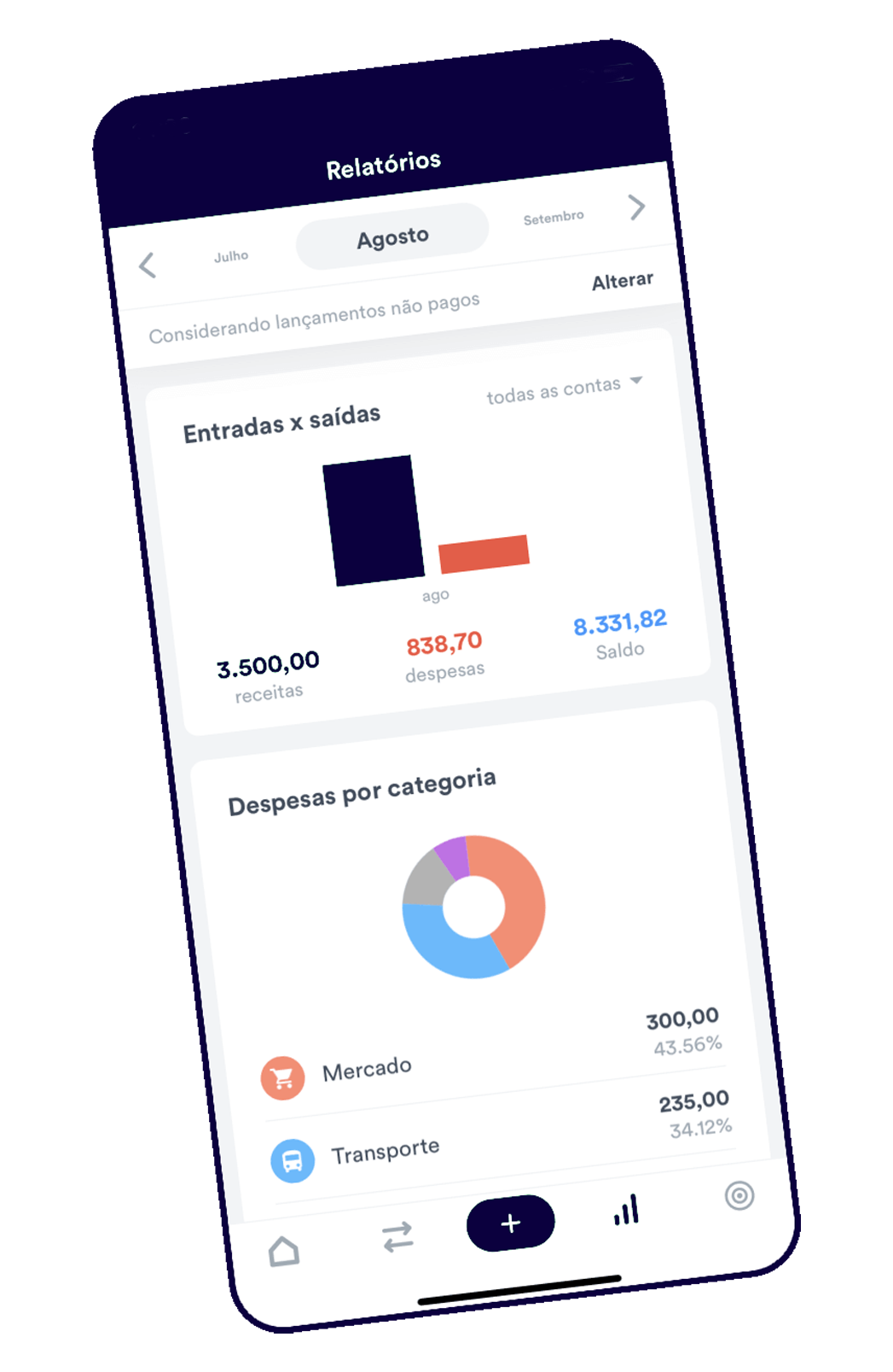 FlameFinans Finanças pessoais